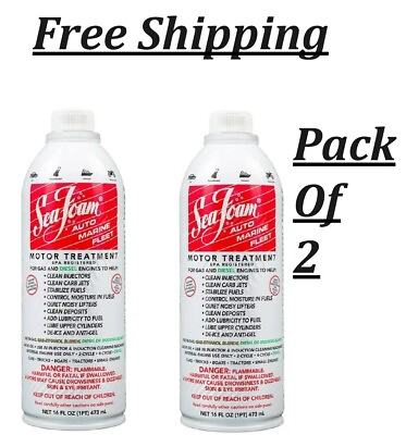 #ad Sea Foam SF 16 Motor Treatment for Gas and Diesel Engines 16 oz. Pack Of 2 $16.98