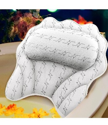 #ad #ad Suosittu Luxury Bath Pillow Relieve Systemic Pressure Head Nack Shoulders Neck $8.00
