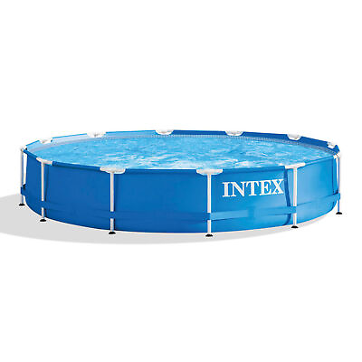 #ad Intex 28210EH 12 Foot x 30 Inch Above Ground Swimming Pool Pump Not Included $115.73