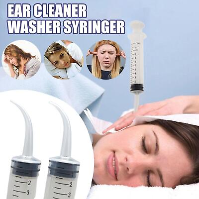 #ad Ear Washer Irrigation Cleaning Kit Ear Cleaner Syringe Care Ear 2024 K0I3 $1.14