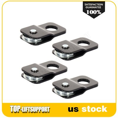 #ad Off Road Truck Recovery Pulley Winch Snatch Block 4 Ton 8800lbs Heavy duty 4pcs $47.49
