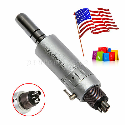 #ad #ad A Dental Low Speed E type Air Motor Micromotor 4Hole Midwest Handpiece Fit NSK $17.99
