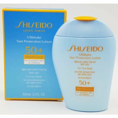 #ad Shiseido Ultimate Sun Protection Lotion SPF 50 Sensitive amp; Child 3.3oz new $26.90