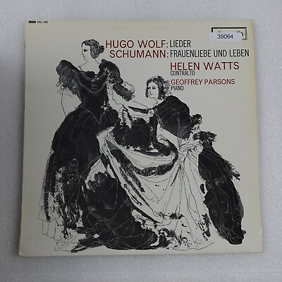 #ad Schumann And Hugo Wolf Lieder Frauenliebe Und Leben LP Vinyl Record Album $5.77