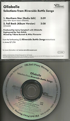 #ad OLLABELLE Northern Star RADIO EDIT amp; Fall Back PROMO Radio DJ CD Single 2006 USA $24.99