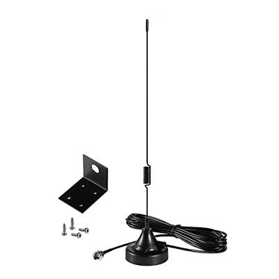 #ad garage door opener extended long range magnetic base receiver antenna with f mal $37.42