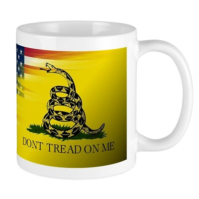 #ad CafePress American Flag Don#x27;t Tread On Me Mugs 11 oz Ceramic Mug 1621439986 $14.99