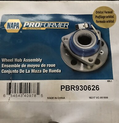 #ad #ad NAPA Pro Performer Wheel Hub Assembly PBR930626 New $150.00