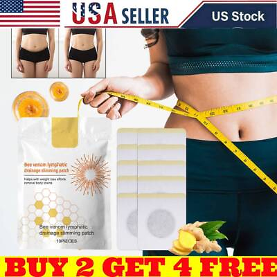 #ad #ad Bee Venom Lymphatic Drainage and Slimming Patch for Women amp; Men Body Slim $8.99
