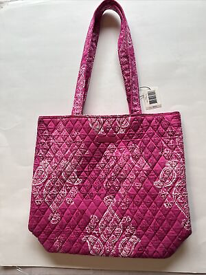 #ad #ad Vera Bradley tote. Stamped Paisley Pink. New with Tags. $39.80