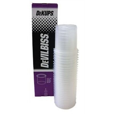 #ad Devilbiss 802101 Gravity Feed Disposable Cup lid 24 fl. oz. 32 per Box $99.61