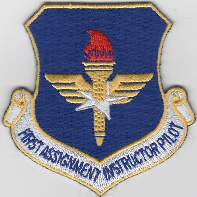 3quot; USAF AIR FORCE 50 FTS FAIP CREST INSTRUCTOR PILOT EMBROIDERED JACKET PATCH #ad #ad $28.99
