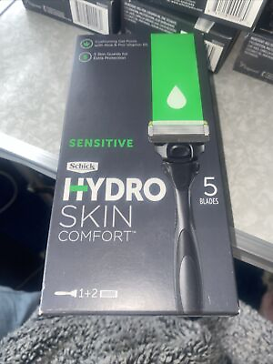 #ad #ad Schick HYDRO SENSITIVE Skin Men’s 5 Blade Razor W 1 Handle amp; 2 Cartridges $9.99