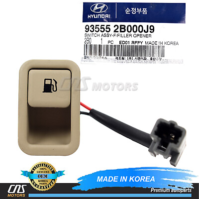 #ad GENUINE Fuel Gas Door Switch Beige for 07 09 Hyundai Santa Fe 935552B000J9 $14.94