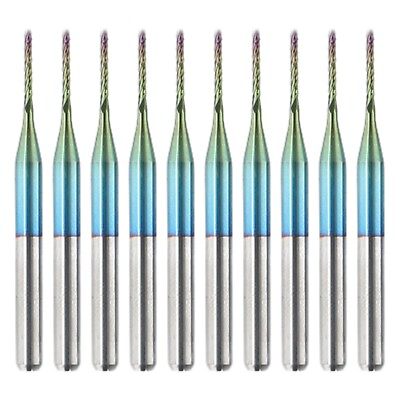 #ad Premium Quality Carbide End Mill for Hardware and Plastic Processing Pack of 10 $14.67
