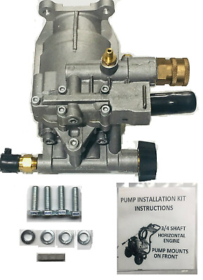 #ad New Horizontal Pressure Washer Pump 2750psi Ridgid Blackmax Generac Husky Honda $109.99