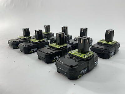 #ad RYOBI 18V P190 Battery 8 Pack Parts only Not Working $100.00
