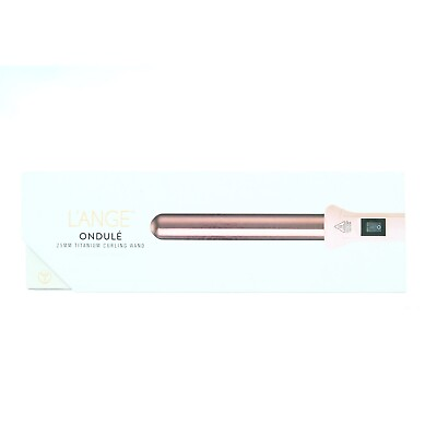 #ad L#x27;Ange Ondule Titanium Curling Wand 25MM Corrosion Resistant Ionic Infrared $19.99
