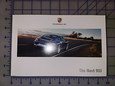 #ad 2011 Porsche 911 Brochure US $17.99