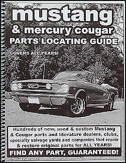 #ad Find ANY Mercury Cougar parts with this book 1967 1968 1969 1970 1971 1972 1973 $24.99