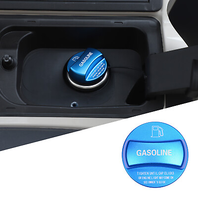 #ad Blue Gasoline Cap Cover Trim Aluminum For Ineos Grenadier 2020 2024 $39.99