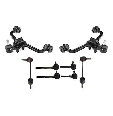 #ad 8 Pc Control Arm Sway Bar Inner amp; Outer Tie Rods Kit for Ford Lincoln Mercury $144.19