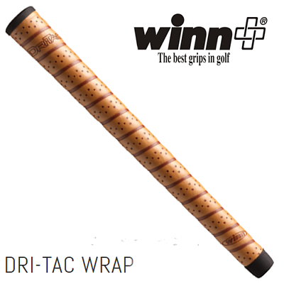 #ad Winn STANDARD Dri Tac Wrap Grips COPPER 5DTWR CP $44.16