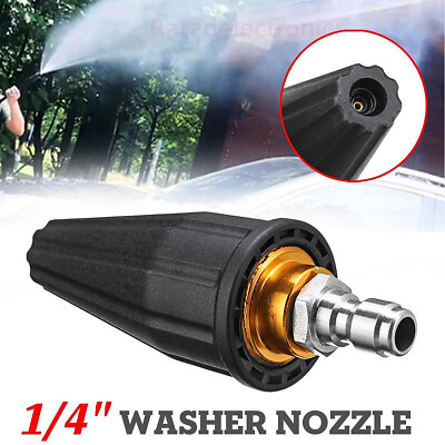 1 4quot; High Pressure Washer Rotating Turbo Nozzle Spray Tip 4.0 GPM 4000PSI Spray $10.67