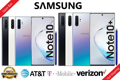 Samsung Galaxy Note 10 Note 10 Plus 256GB Unlocked T Mobile ATamp;T Verizon $279.95