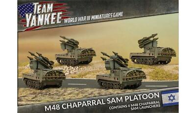 #ad M48 Chaparral SAM Platoon Israeli WWIII Team Yankee $54.00