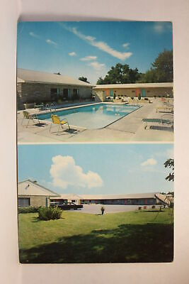 #ad Postcard The Campbell House Motel Delaware OH R27 $1.95