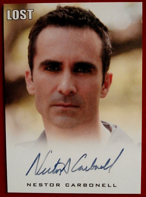 #ad LOST NESTOR CARBONELL Richard Alpert Personally Signed Autograph Card 2010 GBP 43.99