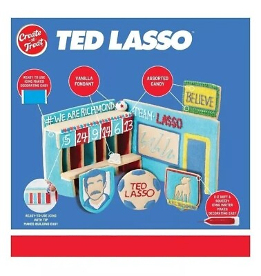 #ad New Ted Lasso Richmond Build Own Cookie Kit No Bake Snack Hobby New Sealed 👌 $8.99