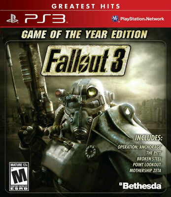#ad Fallout 3 Game of The Year Edition PS3 New $17.49
