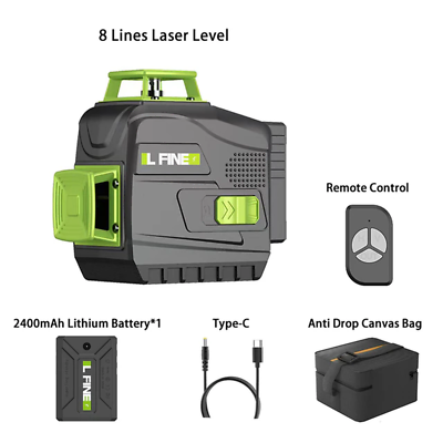 #ad 360° Self Leveling Laser 12 16 Lines Horizontal amp; Vertical Remote Control $54.99
