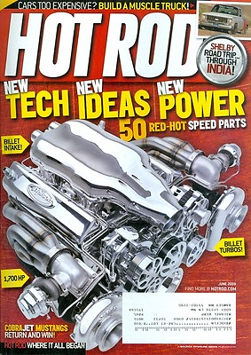#ad #ad 2009 Hot Rod Magazine: 50 Red Hot Speed Parts Billet Intake Billet Turbos 3w9n $4.00