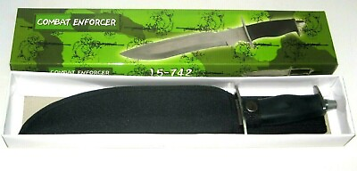 #ad New Combat Enforcer 15quot; Fantasy Designed Fighting Knife Knives Blade Sheath $22.00
