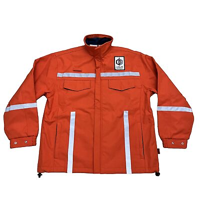 #ad PPE Nomex Wind Barrier Jacket Large 44 46 Orange Ripstop EN 531 AB1C1 New. $307.99