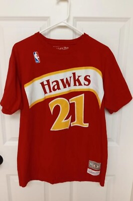 #ad 3 Atlanta Hawks Mitchell And Ness Shirts $54.99