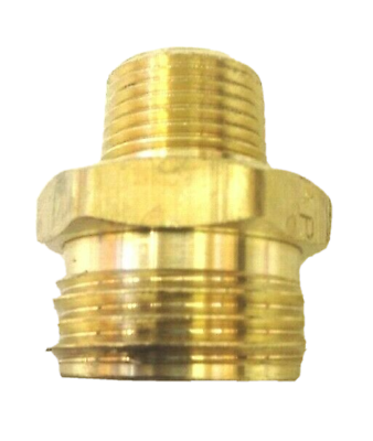 #ad Male Garden Hose Fitting 3 4quot; MGH To 3 8quot; NPT Male Pipe Thread Adapter USA $6.40