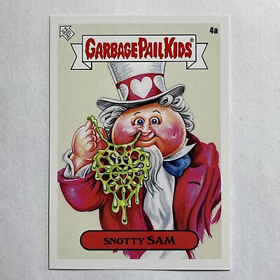 #ad 2022 Garbage Pail Kids Topps Disgusting Dating SNOTTY SAM Card #4a GPK $2.99