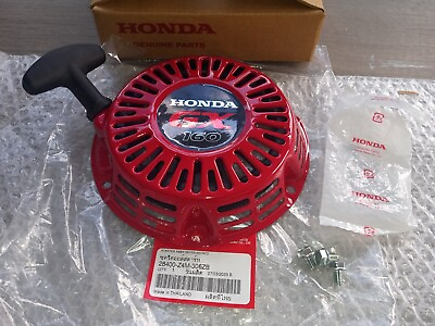 #ad OEM red Honda Recoil Starter GX160 screws 28400 Z4M 801ZD $39.50