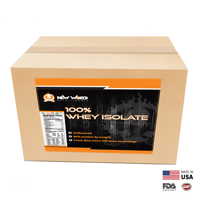 #ad 3lb Bulk Whey Protein ISOLATE NOT concentrate Manufacturer Direct VANILLA $34.97