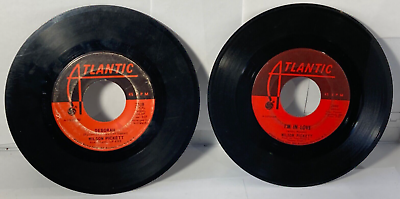 #ad Wilson Pickett Atlantic Records 45s Lot Stag O Lee 2448 2528 Im A Midnight Mover $10.86