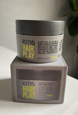 #ad KMS California Hair Play Hybrid Claywax Dries Like A Clay Molds — 50ml 1.7oz $14.99
