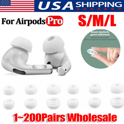 #ad #ad For Apple Airpods Pro NEW Ear Tips Replacement Accessories Cover S M L lot $59.89