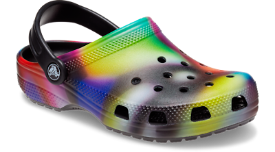 Crocs Kids’ Shoes Classic Solarized Tie Dye Clogs Water Shoes Slip On Shoes $22.50