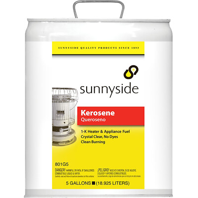 #ad Sunnyside Kerosene For Kerosene Burning heaters 5 gal $85.62