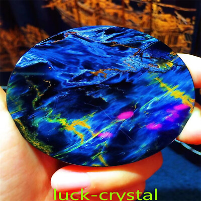 #ad 30g Natural Top Petrol Quartz Hand Carved Crystal Pendant Healing42p1 $244.72