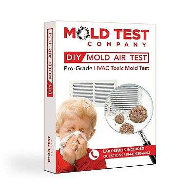 #ad DIY HVAC Mold Test Kit Tests up to 10 Locations for Air Mold and Toxins $49.95